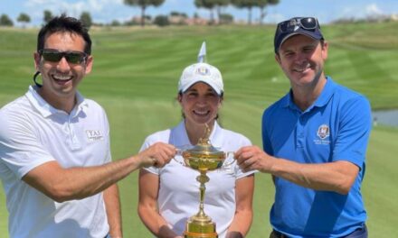 Lara Arias, la mujer que rompe moldes y cuida greens en la Ryder Cup