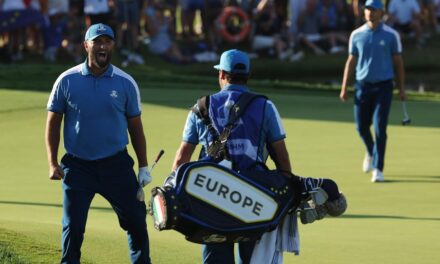 El ‘Gladiator’ de Barrika catapulta a Europa a un inicio arrollador en la Ryder Cup