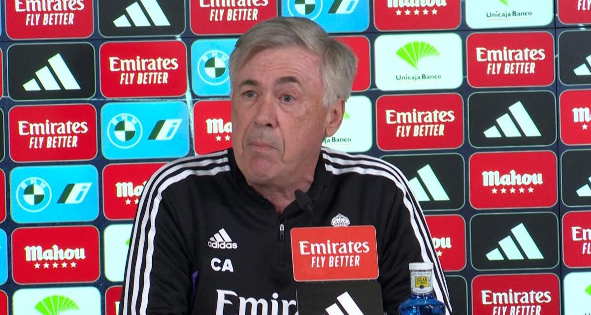 Ancelotti: “Vinícius sufrió insultos racistas. Se intenta desviar el tiro. Me da pena y rabia”