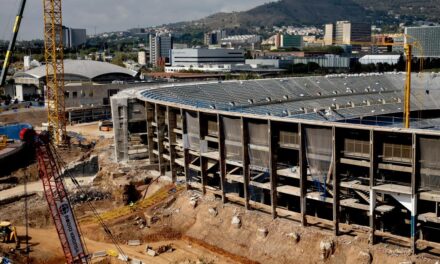 Así avanzan las obras del Spotify Camp Nou