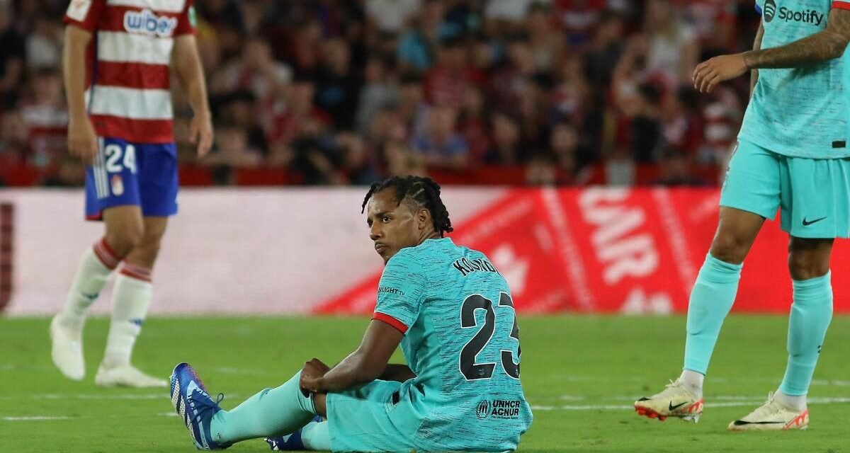 Se confirma la lesión de Koundé: esguince de rodilla