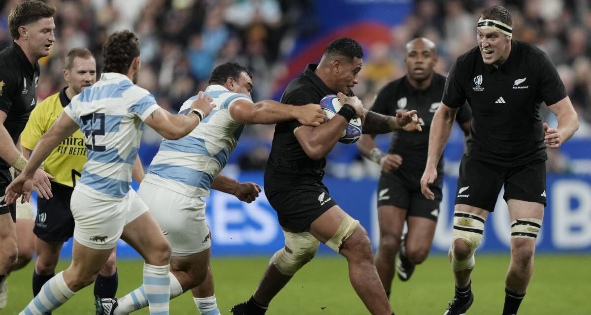 Los All Blacks, sin piedad, fulminan el sueño de Argentina