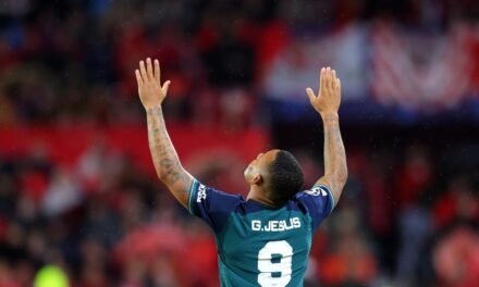 Gabriel Jesús devora al Sevilla en el Pizjuán