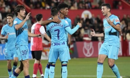 El Athletic Club gana por la mínima a un luchador Rubí en su competición fetiche