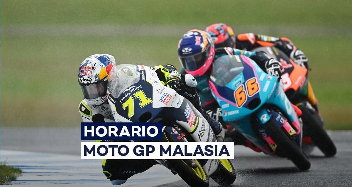 MotoGP | GP de Malasia: horarios y dónde ver la clasificación, el sprint y la carrera por TV