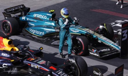 “¡Este tío es muy rápido!”, el lamento de Pérez ante la magia de Alonso en Interlagos