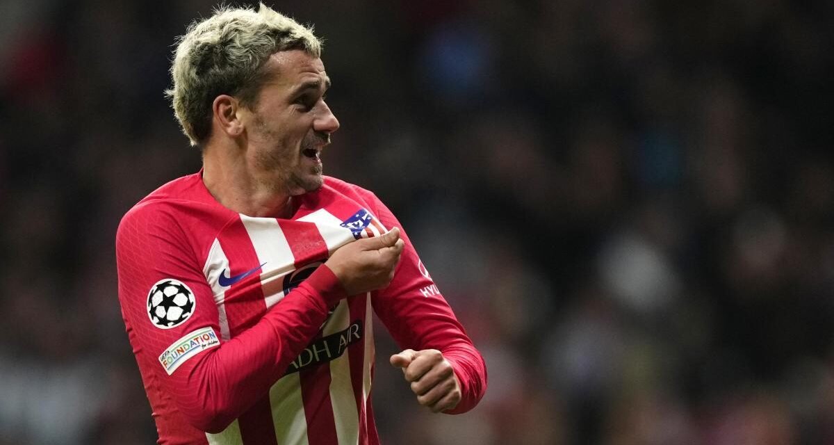 Griezmann, embalado hacia la leyenda del Atlético de Madrid