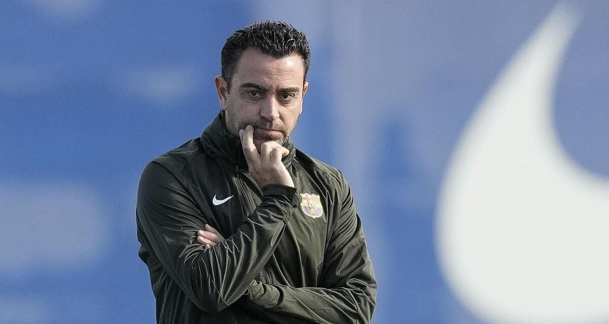 El momento de Xavi