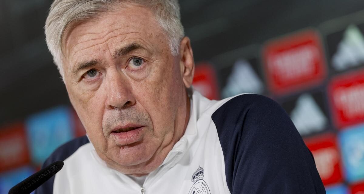Ancelotti: “Los aficionados del Valencia vendrán al estadio con máxima tranquilidad”