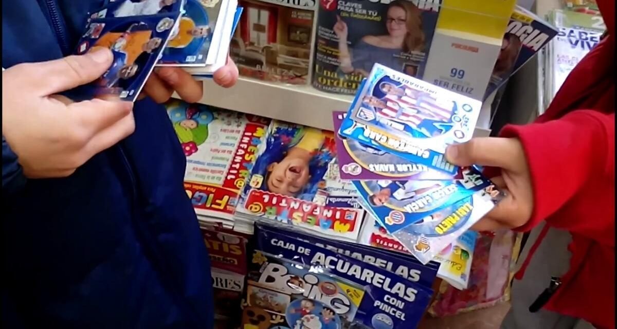 Los cromos de fútbol