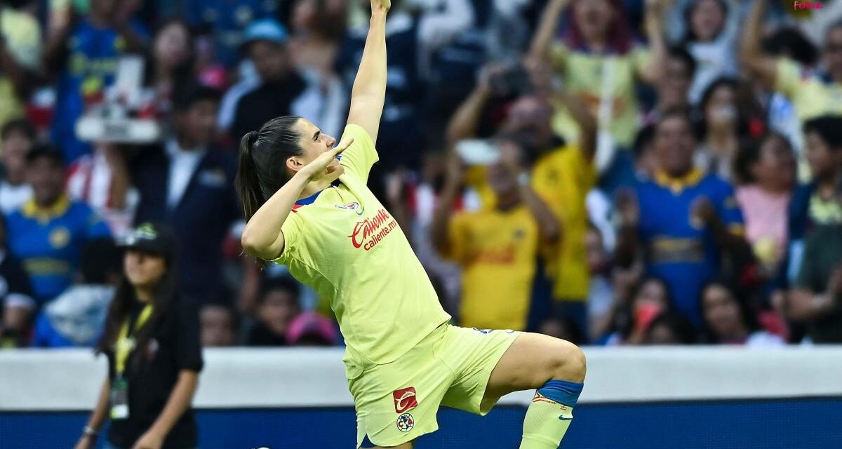 Un gol de la española Andrea Pereira mete al América en la final de la liga mexicana