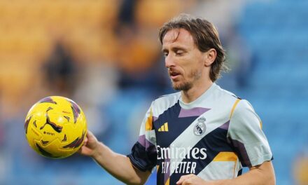 Modric, baja contra el Nápoles por una sobrecarga muscular