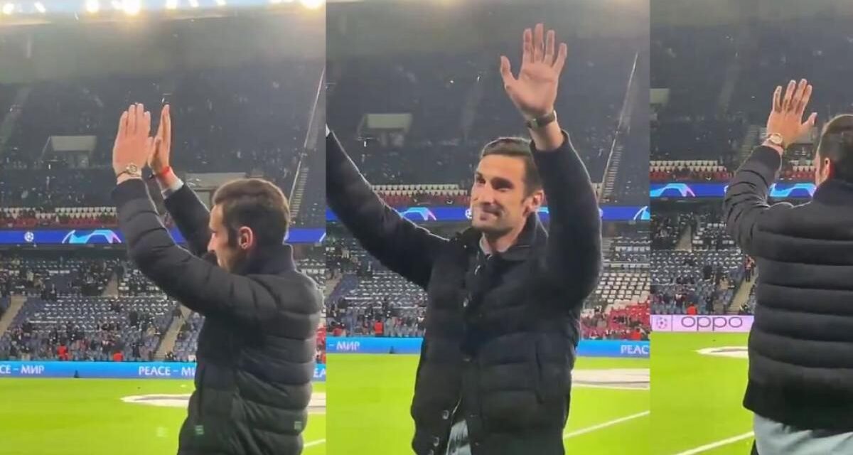 Sergio Rico regresa al Parque de los Príncipes tras el accidente que casi le cuesta la vida