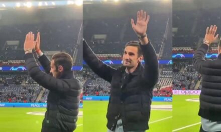 Sergio Rico regresa al Parque de los Príncipes tras el accidente que casi le cuesta la vida