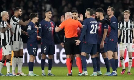La UEFA manda a la nevera al árbitro del VAR del PSG-Newcastle que debía pitar hoy a la Real