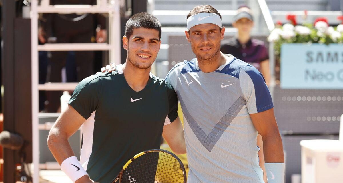 Nadal y Alcaraz disputarán un partido de exhibición en Las Vegas