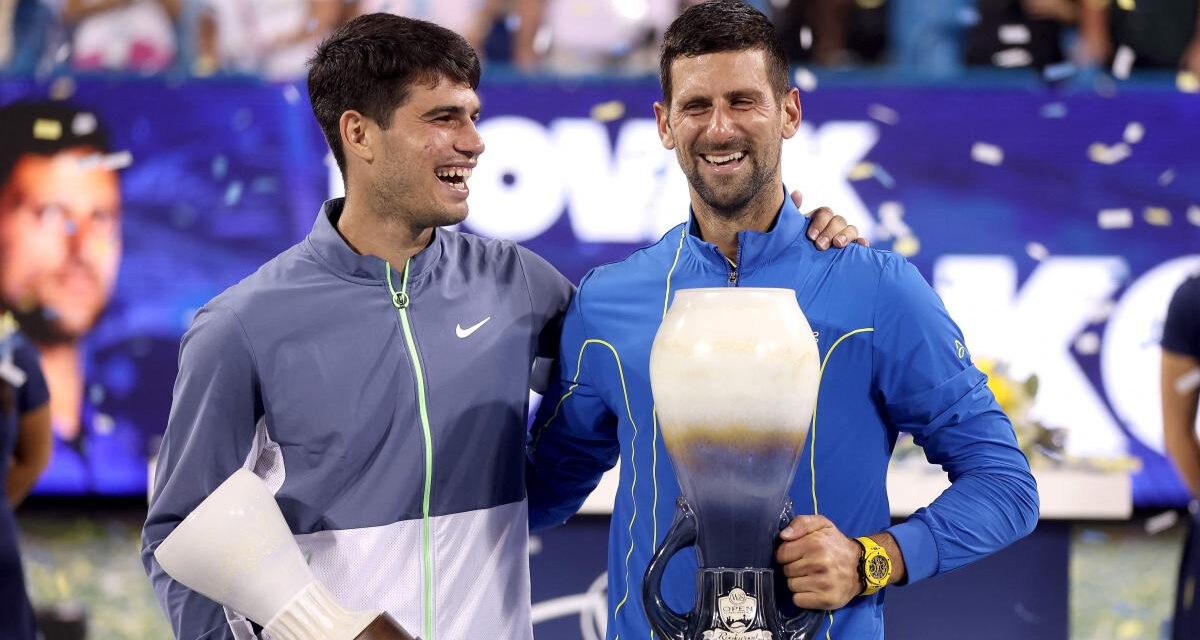 Djokovic: “Alcaraz es el tenista más completo que he visto en años”