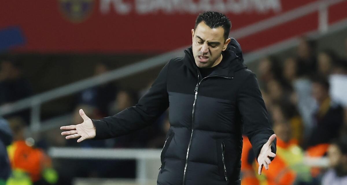 Xavi: “Es un resultado malísimo, un golpe duro”