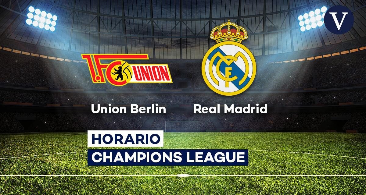 Union Berlin – Real Madrid: horario y dónde ver el partido de Champions League por TV