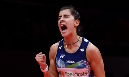 Carolina Marín se queda a las puertas del título de maestra