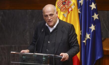 La particular lectura de Tebas sobre la sentencia de la Superliga: “Ya empiezan a intoxicar”