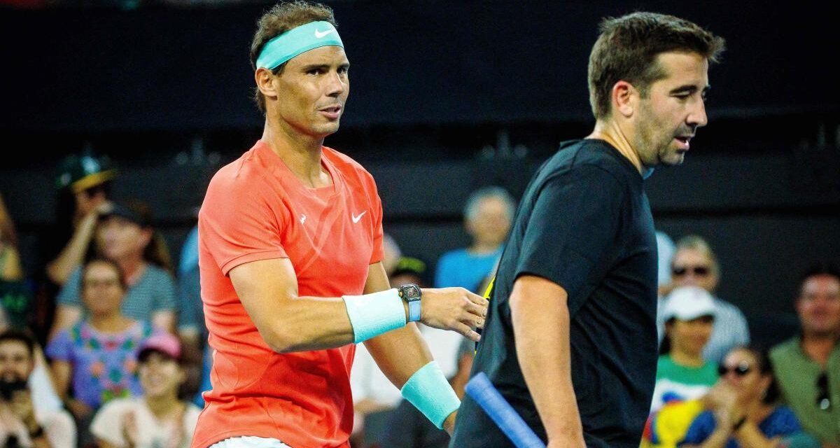 Nadal pierde en el dobles de Brisbane en su regreso al circuito