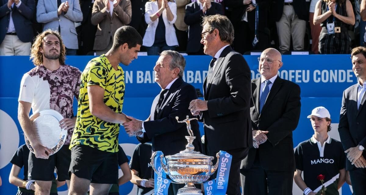 Carlos Alcaraz se une a Nadal en el Trofeo Conde de Godó
