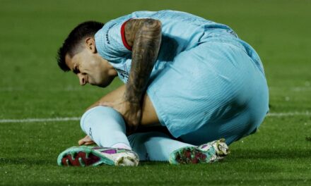 Cancelo sufre una distensión en un ligamento de la rodilla