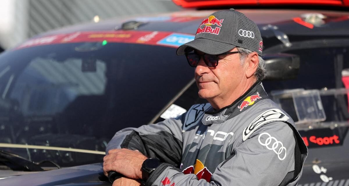 Sainz, nuevo líder del Dakar