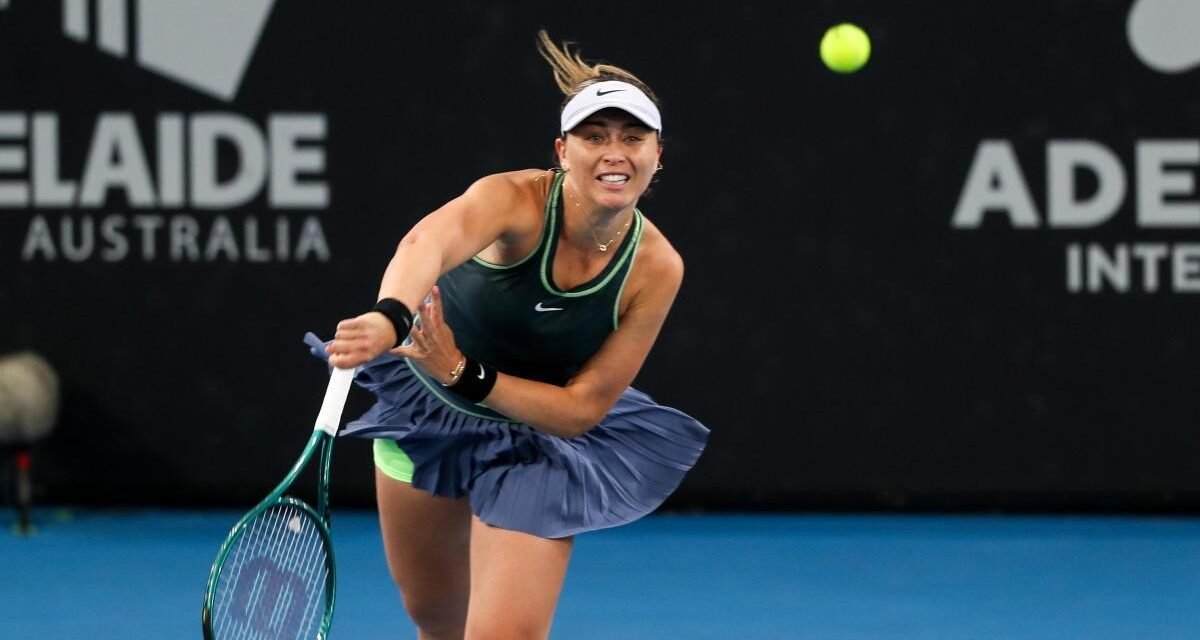 Paula Badosa pierde en su regreso a las pistas en el torneo de Adelaida