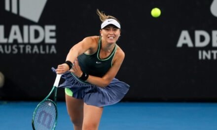 Paula Badosa pierde en su regreso a las pistas en el torneo de Adelaida