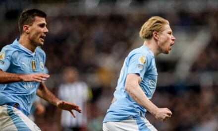 De Bruyne vuelve y rescata al City en Newcastle en una tarde de golazos