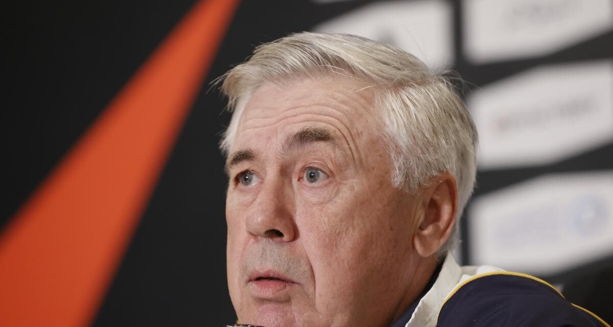 Ancelotti: “Les he dicho a Vinícius y Bellingham que no me gustan los tacos”