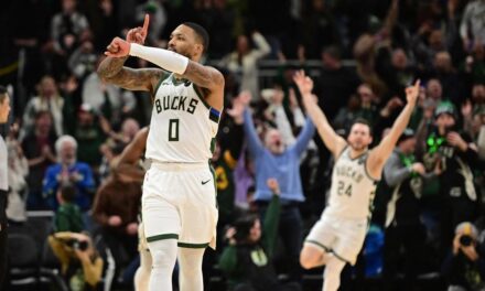 Lillard da la victoria a los Bucks con un triple a falta de dos segundos para el final