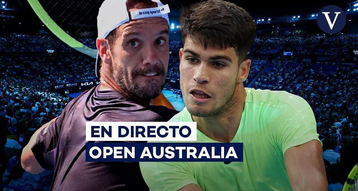 Carlos Alcaraz – Gasquet: Open de Australia 2024, en directo