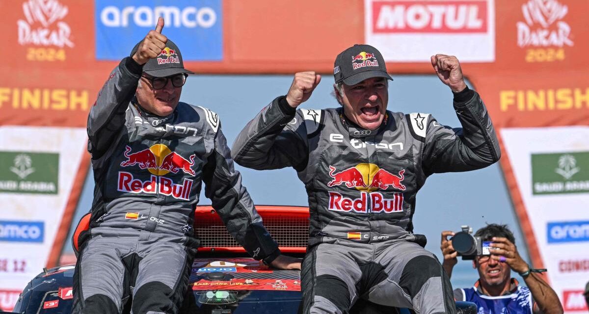 Carlos Sainz conquista su cuarto Dakar a los 61 años