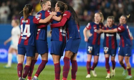 El Barça sella el liderato del grupo ante un Eintracht valiente