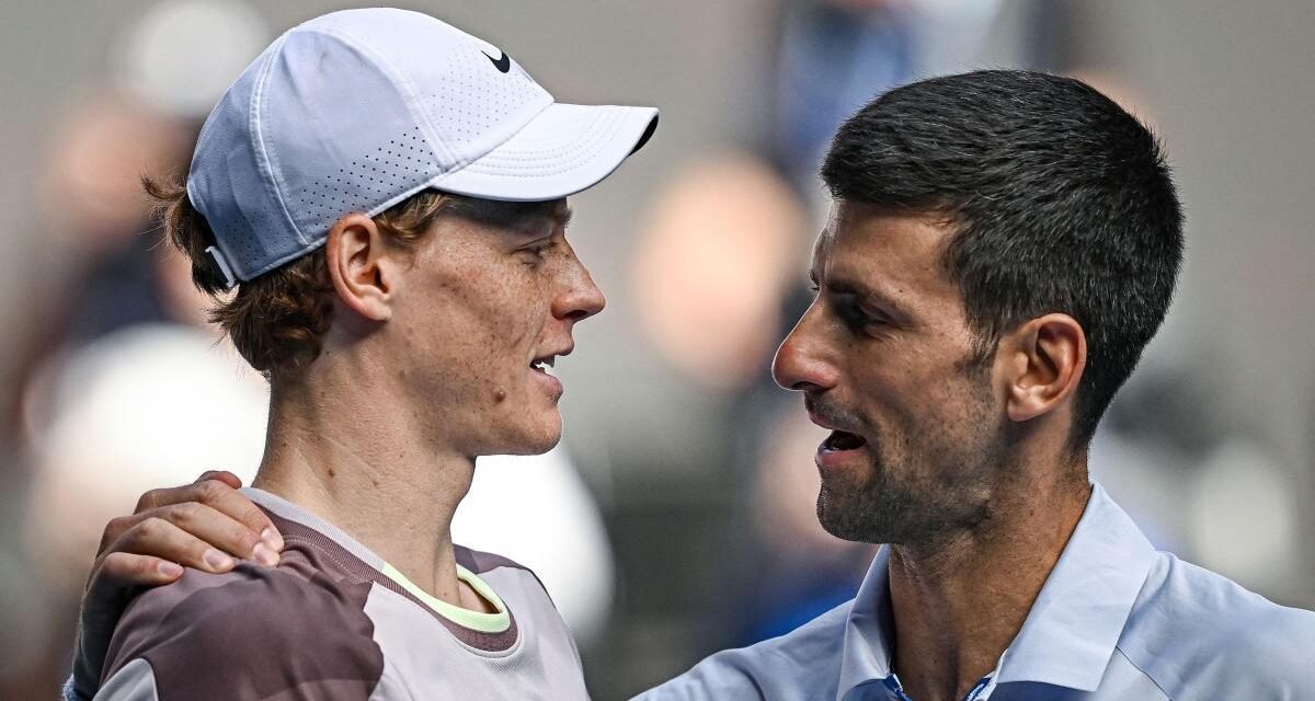 Djokovic cae ante Sinner y se despide del Open de Australia