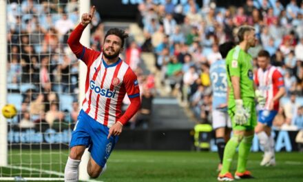 El Girona supera el mal trago de la Copa recuperando el liderato