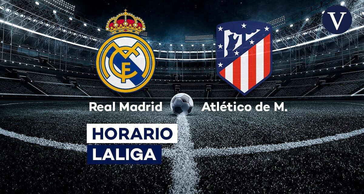 Real Madrid – Atlético de Madrid: horario y dónde ver el partido de LaLiga EA Sports por TV