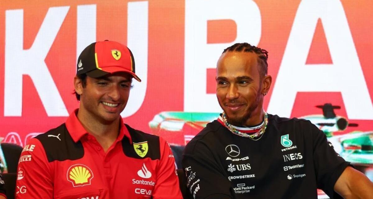 Oficial: Lewis Hamilton deja Mercedes para ir a Ferrari por Carlos Sainz en el 2025
