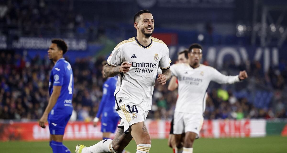 El Madrid supera al Getafe y recupera el liderato