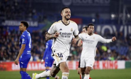 El Madrid supera al Getafe y recupera el liderato