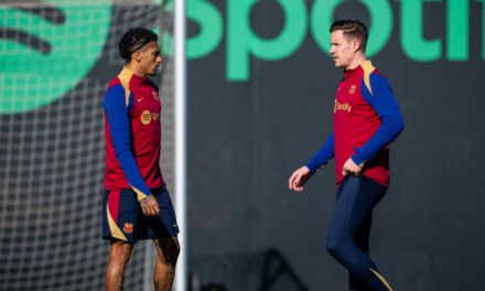 Ter Stegen y Raphinha entrenan con el grupo