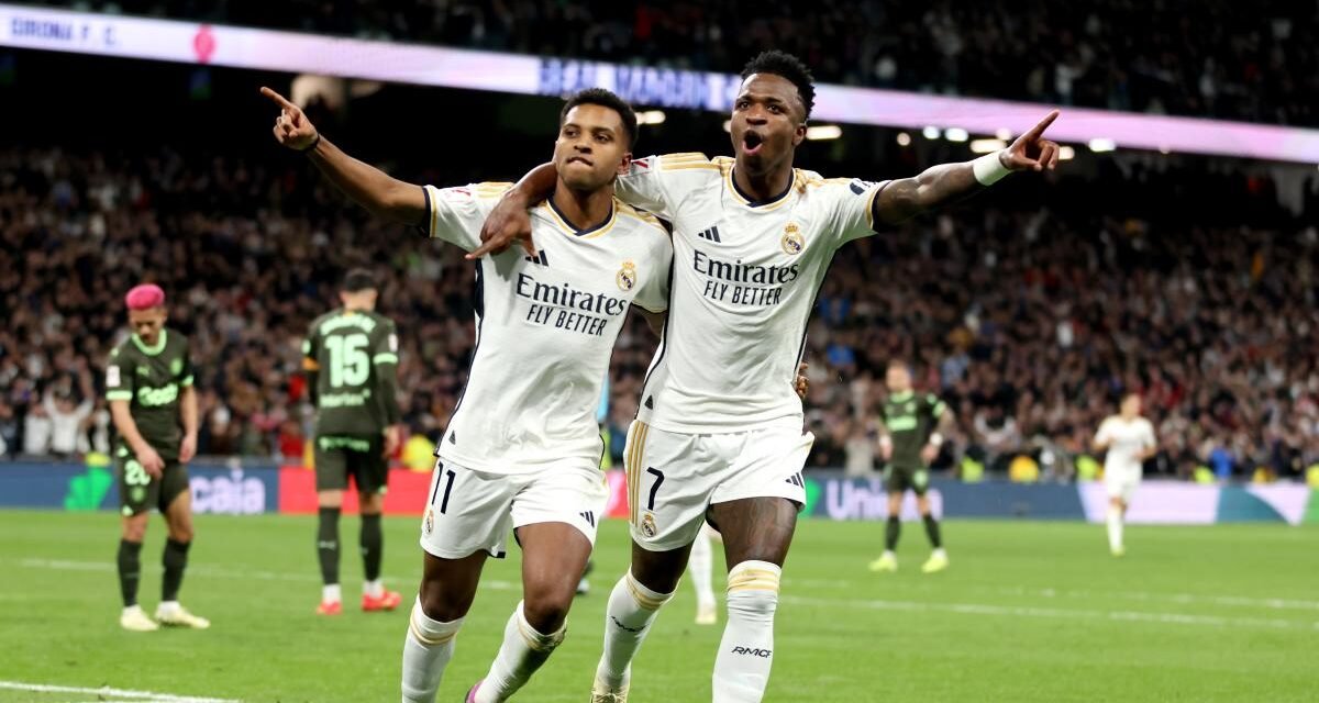 El Real Madrid examina su buen momento sin Bellingham