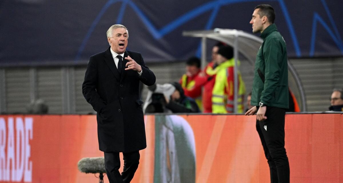 Ancelotti, sobre el gol anulado: “Es fuera de juego, está detrás de Lunin”