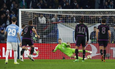 El Lazio doblega al Bayern con un gol de penalti