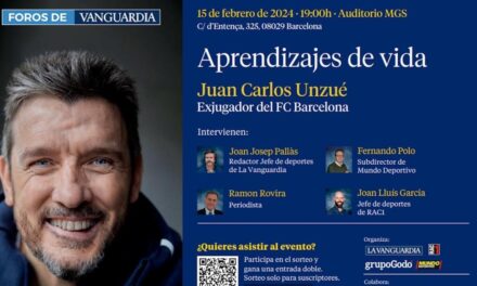 El exazulgrana Juan Carlos Unzué, en Foros de Vanguardia