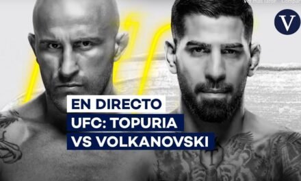 Topuria – Volkanovski | Sigue el combate por el título mundial del peso pluma de la UFC, en directo
