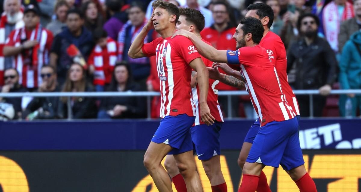 El Atlético coge fuerzas para la Champions goleando al Las Palmas